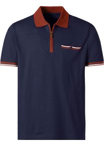 Catamaran Herren Kurzarm-Poloshirt marine