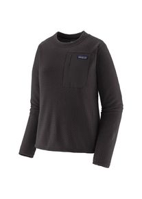 Patagonia - Women's R1 Air Crew - Fleecepullover Gr XS schwarz/grau