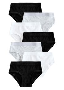 next Slip M&auml;dchen Gr&ouml;&szlig;e 140 graumeliert / schwarz / wei&szlig;