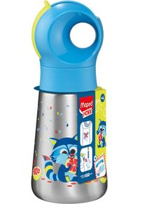 Maped Edelstahl-Trinkflasche PICNIK MINIZ Waschb&auml;r 350ml