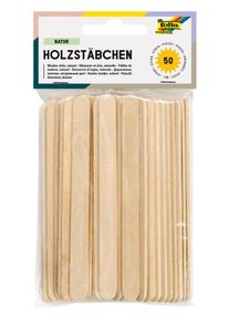 Holzst&auml;bchen Natur natur 114x10x2mm 50 St&uuml;ck