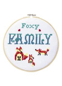 Aida Stoff weiß 50x49cm