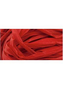 Raphia naturel rouge vif 50g