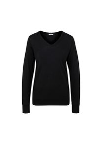 Tchibo - Pull en maille fine m&eacute;rinos - taille: M - noir