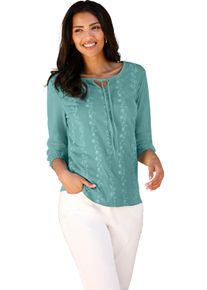 Damen 3/4-Arm-Shirt salbei