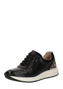 Caprice, Femmes Baskets basses 'KAIA', beige clair / marron / noir