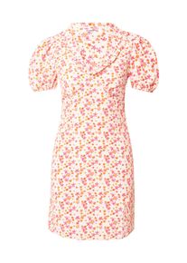 Glamorous Kleid Damen Gr&ouml;&szlig;e 36 orange / pink / wei&szlig;