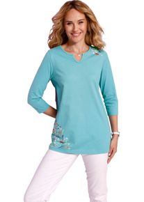 Damen Longshirt ozean