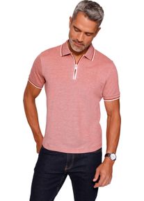 Herren Poloshirt in Pikee-Qualität rostrot