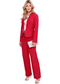 Damen Blazer mit Hakenverschluss rot