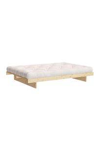 Bettgestell »Kanso Bed, Stauraumbett, Bett mit oder ohne Schubladen« Bett mit/ohne Schubladen, inkl Lattenrost, FSC zertifiert , beige , Karup Design