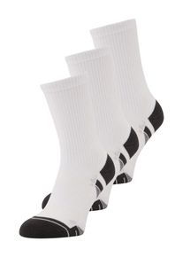 Under Armour Sportsocken 'Tech' Herren, dunkelgrau / weiß, Größe 41/43