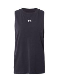Under Armour, Femmes Haut de sport 'Off Campus Muscle', noir / blanc