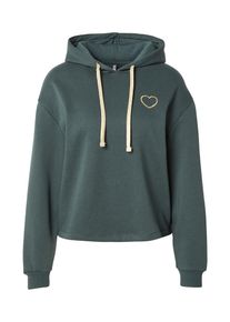 PIECES, Femmes Sweat-shirt 'PCChilli', jaune / vert foncé