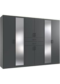 wimex Kleiderschrank »Diver Drehtürenschrank mit Spiegel, 180, 225 o. 270cm breit« Bestseller Schlafzimmerschrank wahlweise 3 Innenausstattungen ,...