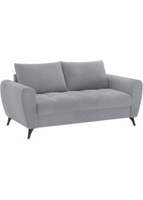 2,5-Sitzer »Blackburn II« Mit Kaltschaumpolsterung bis 140 kg belastbar , grau , Mr. Couch