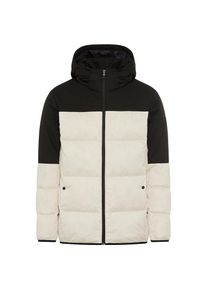 BOSS Green, Herren, BOSS Green Daunenjacke mit Kapuze abnehmbare Kapuze, Regular Fit, warm wattiert, open wei&szlig;131, XXL, Winterwarme Kapuzenjacke mit 