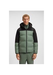 BOSS Green , Daunenjacke, mit Kapuze, abnehmbare Kapuze, Regular Fit, warm wattiert , Winterwarme Kapuzenjacke mit sportlicher Farb- und...