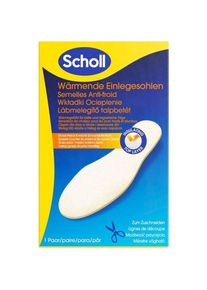Scholl Warm Feet semelles form pliables, 1 paire