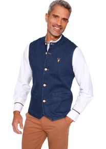 Herren Trachtenweste mit Stehkragen dark blue