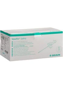 VASOFIX SAFETY canule iv 18G 1.3x33mm vert 50 pi&egrave;ces