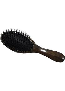 HERBA Haarbürste geölt Widschwein-Nylonborsten oval Buche