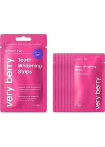 SMILEPEN Pop Whitening Strips Very Berry, 7 x 2 pi&egrave;ces