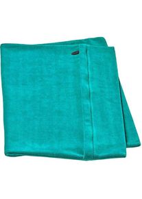 Elsa Kissenbezug f&uuml;r Reisekissen 33x9cm Velours-Elsa-Tuerkis