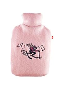 Emosan Ökowärmflasche Meitli auf Ski