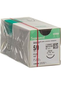 SUPRAMID 45cm DS 19 5-0 noir 12 pi&egrave;ces