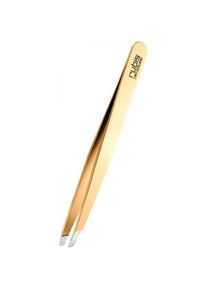 Rubis Pinzette Inox schr&auml;g gold