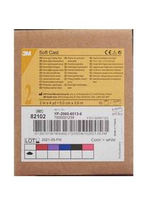 3M scotchcast softcast 5cmx3.65m blanc 10 pièces