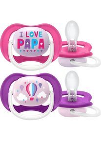 Avent Philips ultra air collection 6-18 mois fille papa ballon, 2 pièces