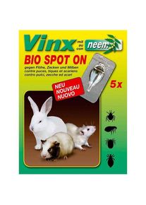 VINX Bio Spot On Tropfen mit Neem Nager, 5 x 1 ml