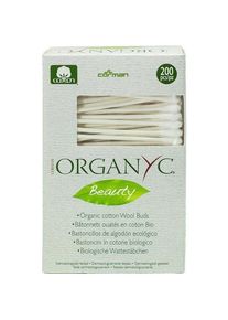 Organyc Wattestäbchen Box, 200 Stück