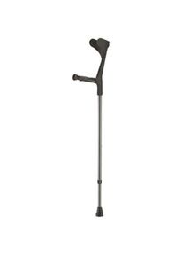 Sahag b&eacute;quille poign&eacute;e anatomique soft 76-96cm alu noir, 1 paire