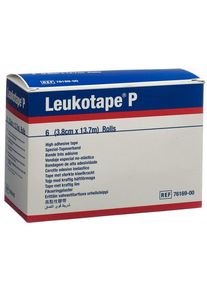 Leukotape P bande adhésive 13.7mx3.8cm, 6 pièces