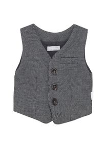 Noppies Weste 'Stratmoor' Jungen Gr&ouml;&szlig;e 56 dunkelgrau / wei&szlig;