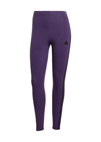adidas Sportswear Sporthose 'Essentials' Damen, dunkellila / schwarz, Gr&ouml;&szlig;e XS/S