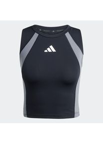 adidas Performance Sporttop Damen, grau / schwarz, Größe XS
