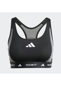 adidas Performance, Femmes Soutien-gorge de sport, gris / noir / blanc