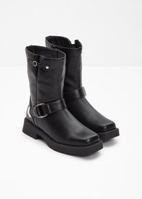 Biker Boot in schwarz, Grösse 37, bonprix