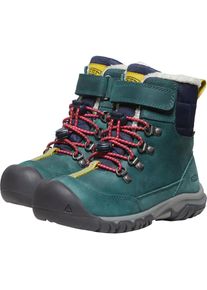 Keen , Kinder , Winterstiefel »KANIBOU WP« wasserdicht , grün , Winterstiefel von Keen mit Gummizug und Klettverschluss