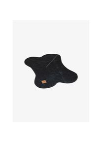 Duepuntootto Tapis pour gamelle de chien Bruce noir