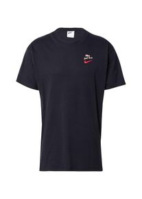 Nike Sportswear, Hommes T-Shirt, orange pastel / rouge / noir