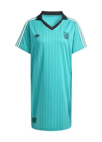 adidas Performance, Femmes Robe de sport 'Liverpool FC', turquoise / noir
