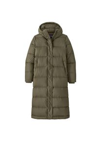 Patagonia - Women's Silent Down Long Parka - Mantel Gr XS oliv