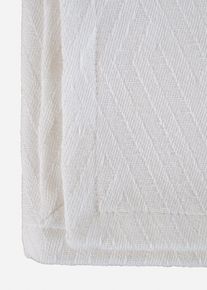 Stoffservietten aus hochwertiger Bio Baumwoll Qualit&auml;t (2er-Pack) in weiss, Onesize, 100% Baumwolle, bonprix