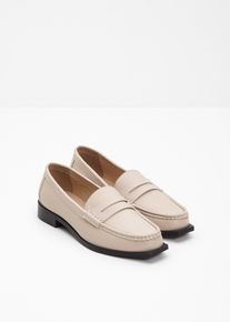 Loafer in beige, Grösse 39, bonprix