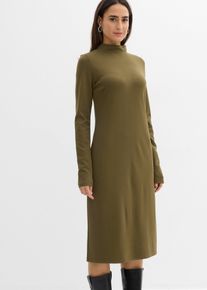 Punto Di Roma Kleid mit Stehkragen in gr&uuml;n, Gr&ouml;sse 52/54 (XXL), bonprix